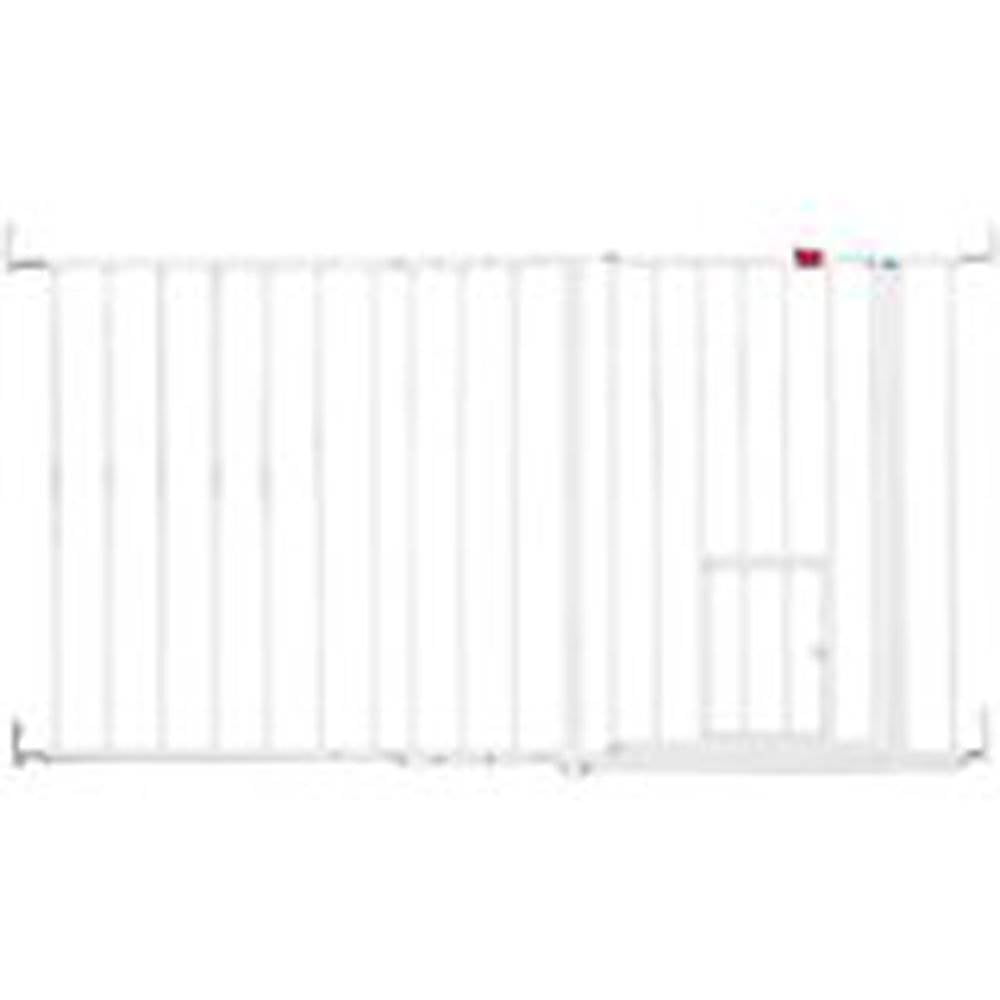 Carlson Pet Products 30 Flexible Pet Gate For Wide Openings With