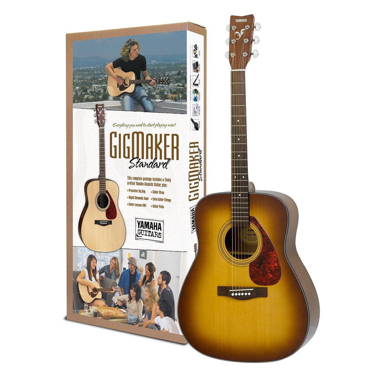 Yamaha Gigmaker Standard F325 Acoustic Guitar