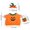 C, variant on Halloween Lawns Goose Pumpkin Costume Outfit - Porch Goose Decorative Attire Suits Outdoor Yard Patio Garden Farm Front Entry Spooky Holiday Atmospheres Decor