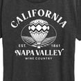 thumbnail image 3 of Instant Message - California Napa Valley Hot Air Balloon - Women's Short Sleeve Graphic T-Shirt, 3 of 6