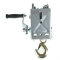 thumbnail image 4 of 1600lbs Boat Trailer Winch with 10m Steel Cable, Crank Gear Winch with Hook, Two-Way Adjustable Heavy Duty Hand Winch with 4.1:1 Ratio for Boat Trailer ATV, 4 of 6