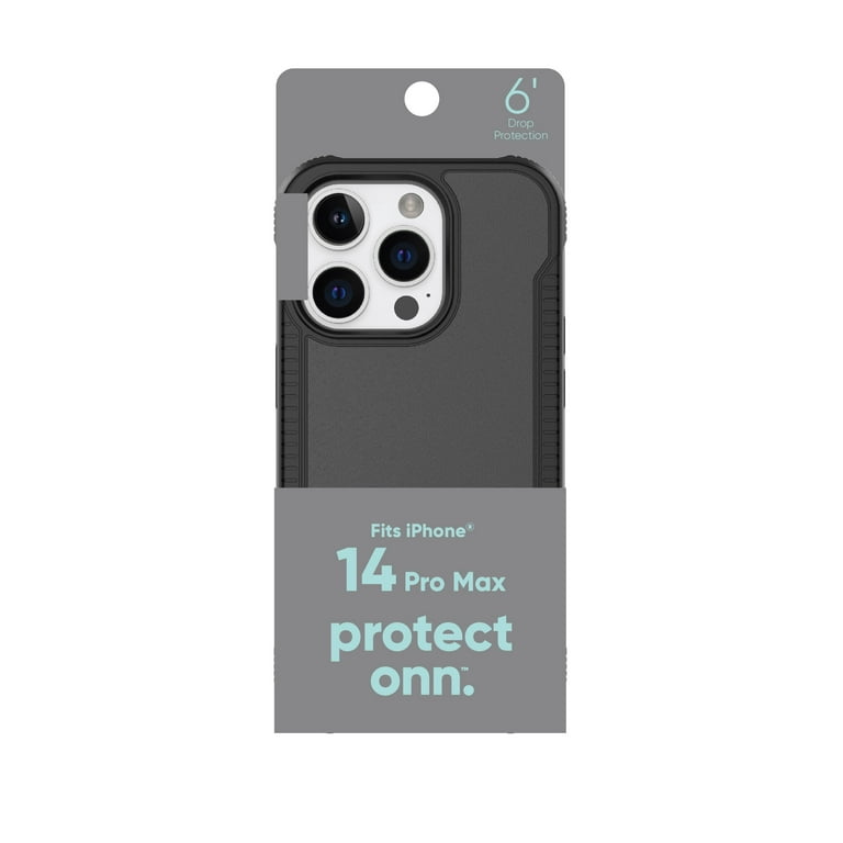 onn. Protective Gel Phone Case for iPhone 14 Pro Max - Black onn. Protective Gel Phone Case for iPhone 14 Pro Max - Black