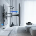 PERLESMITH TV Wall Mount for 2660" TVs with Swivels & Tilting Max