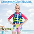 thumbnail image 3 of Gogokids Kids Swim Vest Life Jacket-Toddler Float Buoyancy Swimsuit Trainer Vests Swim Aid Jacket for Age 1-9 Years, Blue, 3 of 9