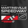 thumbnail image 3 of Men's Black Martinsville Speedway ISC Track Outline Pullover Hoodie, 3 of 3