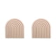 thumbnail image 4 of Yuarrent Posavasos aislantes en forma de arcoíris, alfombrillas para botellas, reutilizables, resistentes al calor, gruesos, antiescaldado, accesorios de Type2 NO2 Yuarrent CBP163335, 4 of 5