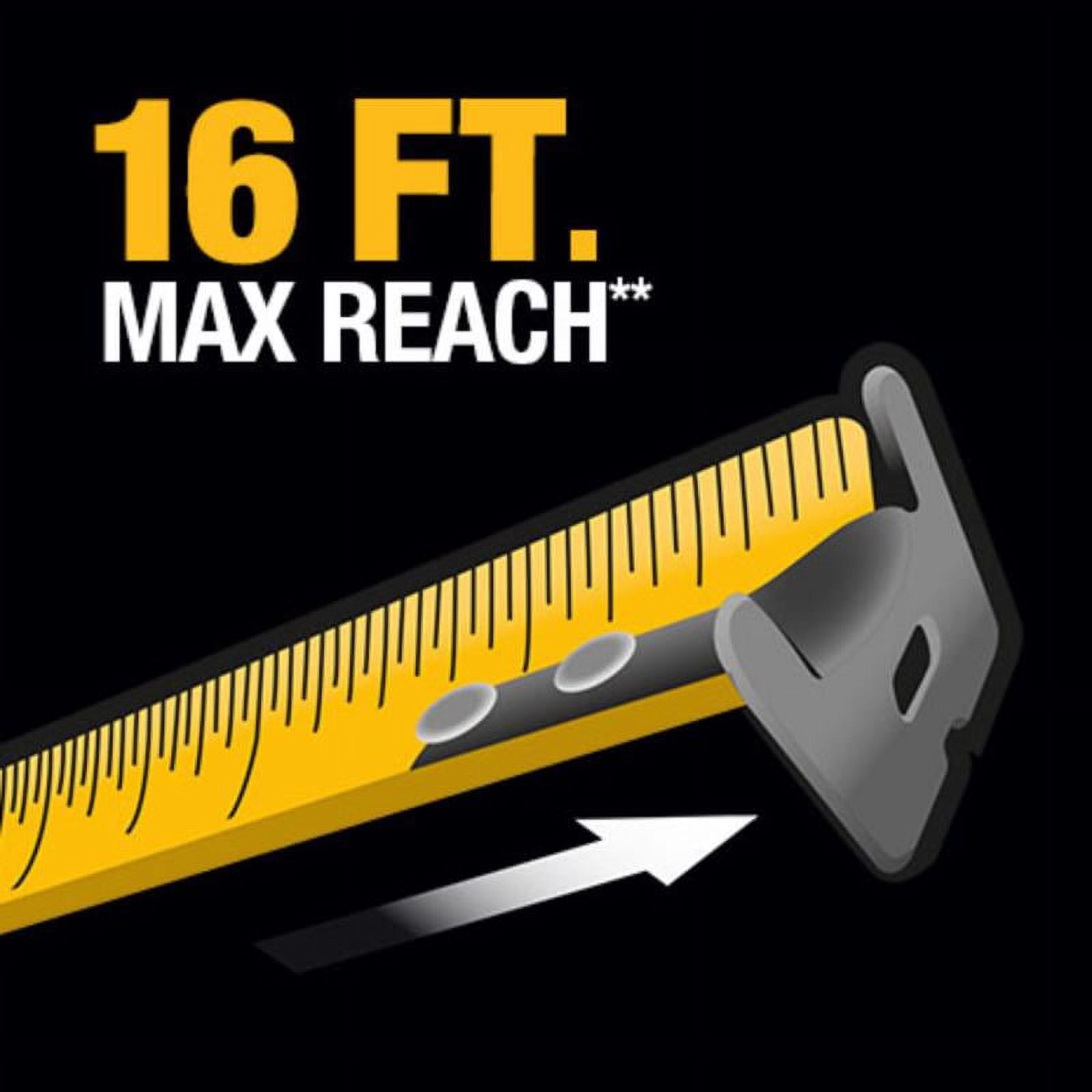 DEWALT DWHT36916S Premium Tape Rule 1-1/4-in. X 16-Ft. - Quantity 1