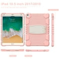 thumbnail image 7 of XYX Case for 10.5 inch iPad Air 3rd 2019/iPad Pro 10.5 inch 2017, Dual Layer Slim Heavy Shockproof Rugged Protective Cover Case with Kickstand (Cherry Pink), 7 of 7