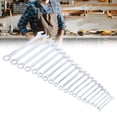 thumbnail image 1 of CRV Steel Spanner, Electroplating Combination Wrench Set 20Pcs Metric  for Industrial Use, 1 of 7