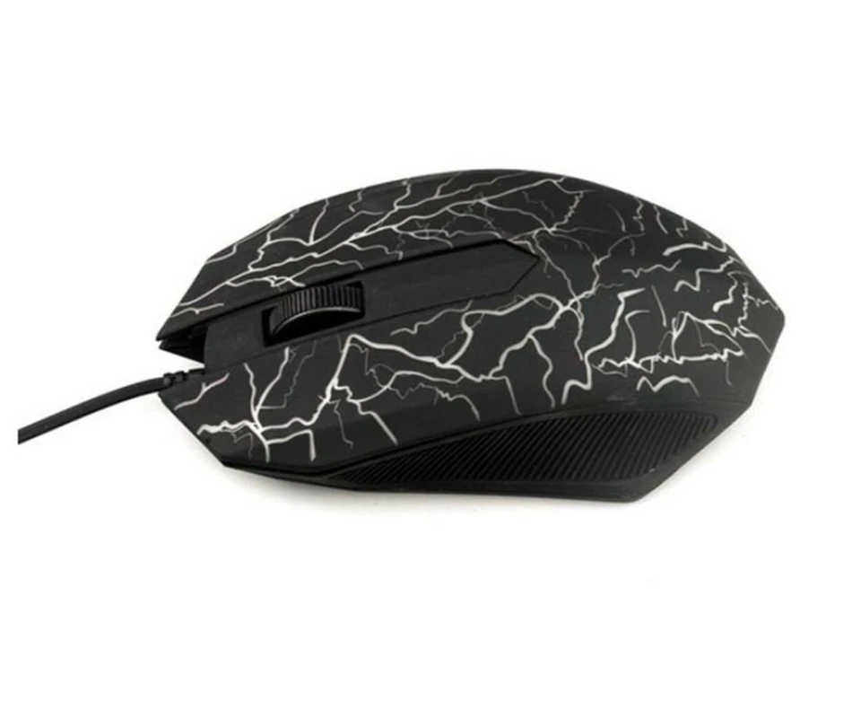 CIRCLE- Mice Wired 3D Professional Gaming Mouse With 3 Bright Led Colors And Ergonomics