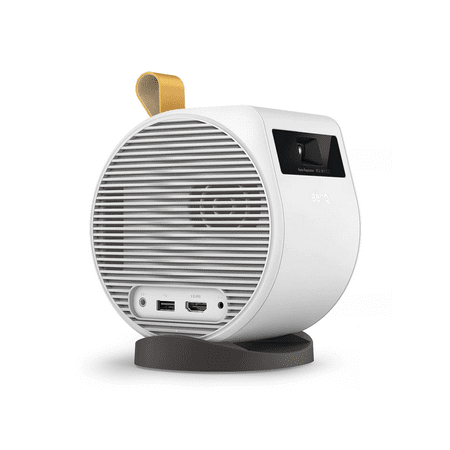 UPC: 0840046047399 | BenQ GV11 LED Portable Ceiling Projector with 135° Rotating Angle Projection | 270° Bass Extensions Bluetooth Speaker | Android TV 10 | Auto Vertical Keystone| WiFi|Chromecast & AirPlay|HDMI | USB-A