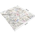 thumbnail image 4 of Pioneer Flower Blanket,Comfortable Soft Flannel Throw Blanket,All Season,Warm Lightweight Blankets for Sofa Bed Couch Living Room Chair,50"x60"(130x150cm), 4 of 4