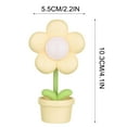 thumbnail image 3 of Gnmfd Mini Flower Table Lamp LED Night Light Soft Ambient Decoration for Bedroom Living Room Desk Tabletop Portable Eye Care Night Lights Plug Into Wall Fairy Lights String Lights, 3 of 3