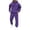 Dark Purple@GC@, variant on Mens Sweatsuit 2 Peice Set Casual Track Suit for Men Letter Graphic Y2K Long Sleeve Hoodies Sweatpants Cozy Fall Winter Athletic Jogging Outfits