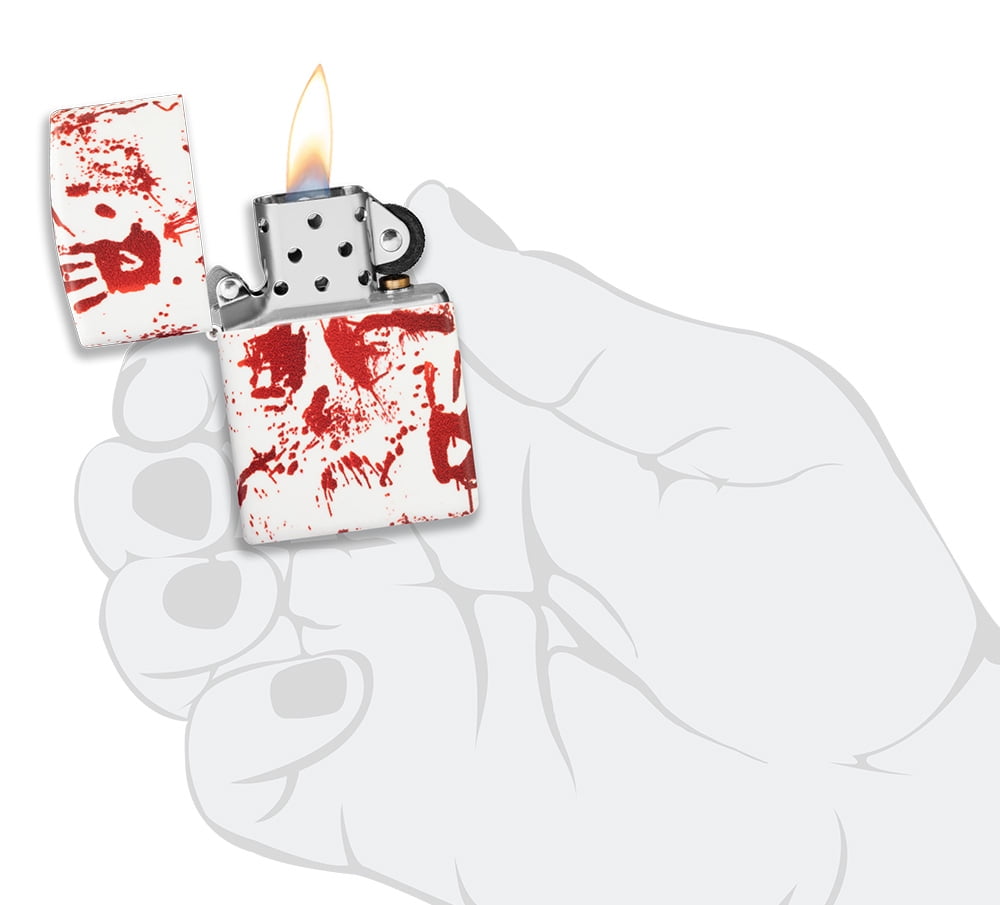 Zippo Bloody Hand 540 Color Design Pocket Lighter