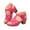 Hot Pink, variant on Orthopedic Heeles Sandals for Women Arch Support Slip on Dressy Shoes Chunky Heel Summer Pumps