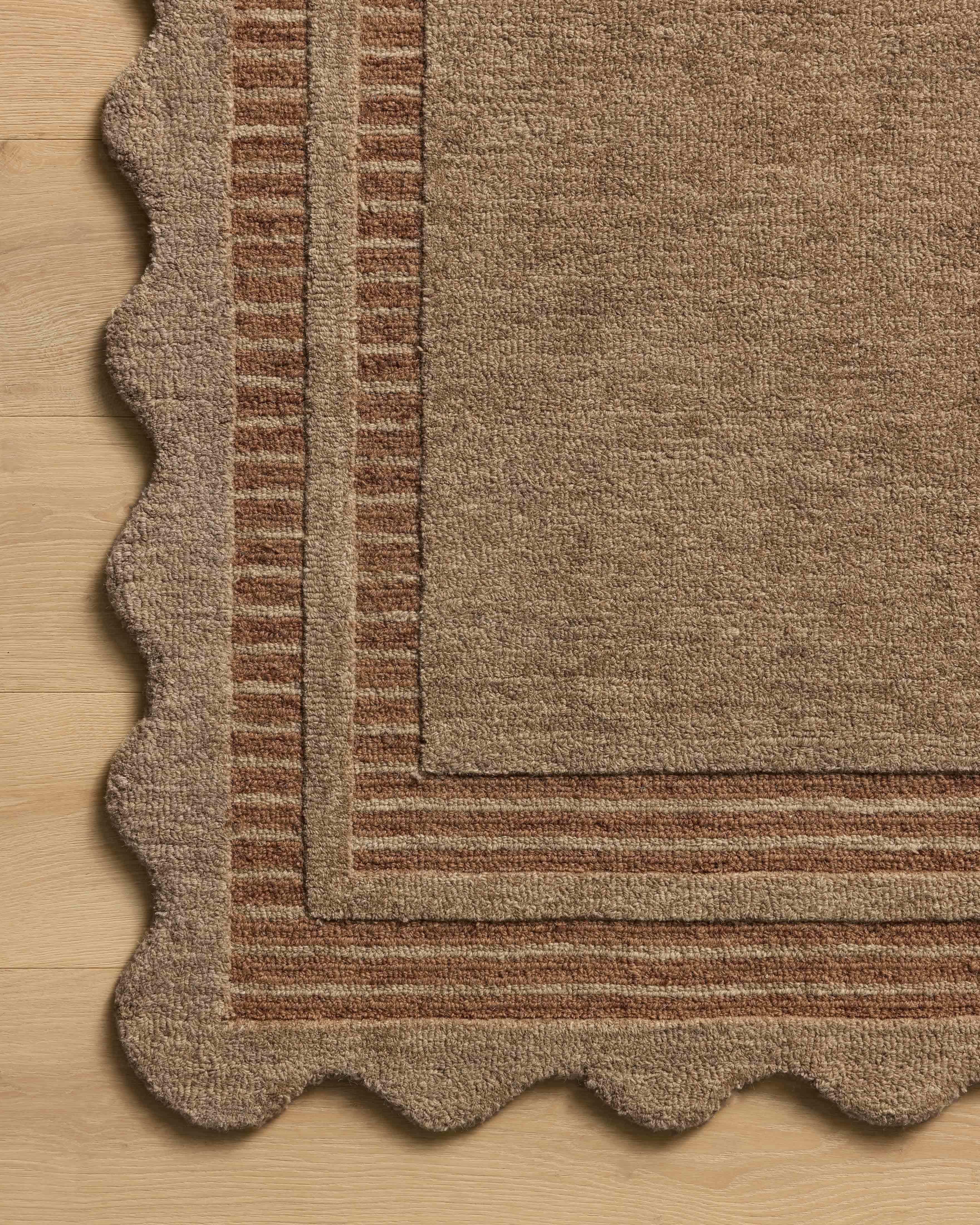 Chris Loves Julia x Loloi Scottie Mocha / Clay 8'-6" x 11'-6" Area Rug