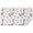White Highland Cow, variant on Gray Highland Cow Bird Pattern Rectangle Tablecloth 60"x84",Waterproof Polyester Rectangle Table Cloth, Wipeable Spillproof Polyester Tablecloth for Dining, Camping, Indoor and Outdoor