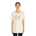 thumbnail image 3 of "Jesus Loves You" Women's Christian Short Sleeve Tee Shirt, 3 of 6