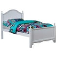 thumbnail image 2 of Furniture of America Crista Mattress Ready Wood White Twin Kids Bed, 2 of 6