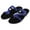 Blue, variant on Utoimkio Wedge Sandals for Women Wide Width Women's Casual Solid Crystal Roman Plus-size Flat Slippers Sandals Shoes