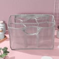 thumbnail image 1 of LOLIPPYY Clear Bag Organizer For Camping Clean Up In Grey 1Pack, 1 of 6