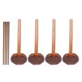 thumbnail image 1 of piezas de cuchara grande japonesa de mango largo, cuchara para ramen, cuchara de madera para olla caliente, cuchara de concha, cuchara de madera para arroz, sopa y postre, 1 of 7