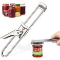 thumbnail image 1 of Abridor de tapas de latas, abrebotellas manual de tarros de mermelada de acero inoxidable para la cocina Removedor de tapas de desayuno para personas mayores Namotu LKX-0776, 1 of 7