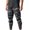 A-Black257, variant on Mens Joggers Camo Print Gym Running Training Athletic Pants Loose Fit Elastic Waist Casual Active Pants