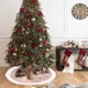 thumbnail image 1 of Alfombras de baño, falda para árbol de Navidad, elementos clásicos navideños, decoración navideña, falda para árbol, decoración para base de árbol de Navidad, decoraciones navideñas, regalo, falda de, 1 of 6