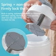thumbnail image 2 of Small Manual Ice Crusher Machine Portable Ice Shaver and Snow Cone Machine with 2 Ice Cube Trays  Ice Crusher and Shaved Ice Machines Manual Rotary Ice Crusher-Brown, 2 of 8