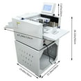 thumbnail image 2 of 13" Creasing Perforating Machine Full Automatic Electric Digital Touch Control 110V, 2 of 9