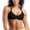 Black, variant on Wirefree Comfort Bra - Breathable Cotton Bralette with Removable Padding, Seamless Strapless Design for Everyday Wear (Yellow | M)