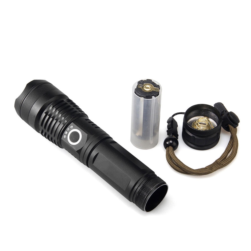 Details about   3.7V Rechargeable Battery & 5Modes Aluminum Flashlight XML-T6 SOS Torch Charger 