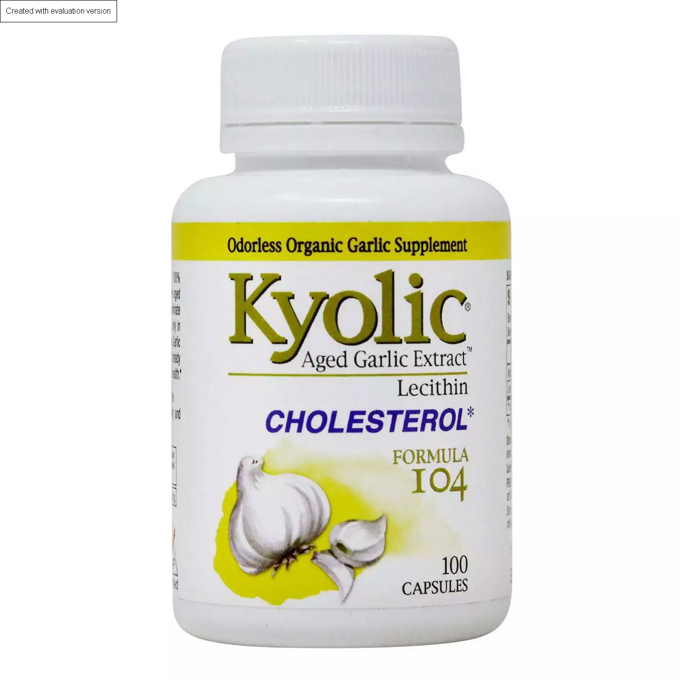 Kyolic Kyolic Formula 104 Garlic Extract Cholesterol With Lecithin
