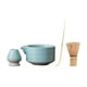 thumbnail image 5 of Juego de Matcha, cuchara china para matcha, tazón de té, batidor de matcha de bambú y soporte Azul, 5 of 9