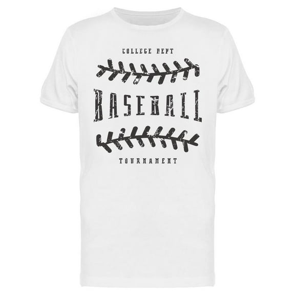 Baseball Tournament. Banner T-Shirt Men -Image by Shutterstock, Male XX-Large