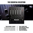 Numark M6 USB 4Channel DJ Mixer with BuiltIn Audio Interface, 3