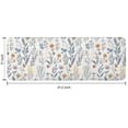 thumbnail image 7 of Pioneer Flower Floral Print Pattern Kitchen Rug Mat,Kitchen Runner Rugs Non Skid Washable,Decorative Kitchen Floor Mats for Kitchen,Sink,Laundry,17"x47.2", 7 of 7