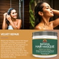 thumbnail image 5 of OKAY Batana Hair Masque Deep Conditioning Treatment with Batana Oil, Quinoa & Coconut Oil, Repairs Dry Damaged Hair, Restores Shine & Elasticity, Sulfate Paraben Silicone Free, 16 oz, 5 of 6