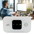thumbnail image 2 of GJX 2026 New Portable Wifi Hotspot 4G Lte Mobile Hotspot Wireless Network Router Pocket Router Personal Hotspot Travel Router Mini Internet Modem High Speed Internet Router White, 2 of 7