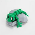 thumbnail image 5 of 1set 3D Printed Gecko With Movable Joints, 3D Printed Articulated Gecko Flexible Gecko, 3D Printed Action Animal Fidget Home Office Decor Christmas Birthday, 5 of 8