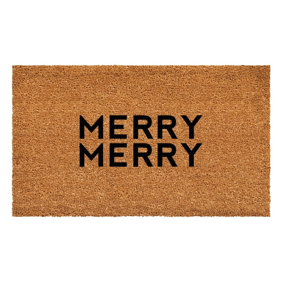Calloway Mills 109051729 Modern Merry Doormat 17" x 29"