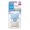 thumbnail image 3 of MAM Original Matte Pacifier (2 pack, 1 Sterilizing Pacifier Case), Pacifiers 0-6 Months, Baby Boy Pacifier, Best Pacifiers for Breastfed Babies, Sterilizing Storage Case, 3 of 4