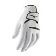 thumbnail image 1 of Guante de golf Mizuno JPX de piel sintética para mano izquierda blanco/negro, 1 of 1