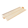 thumbnail image 1 of Econoco RZK8SLFO Wire Shelf for RZK8RNG Z-Rack, OSHA Orange, 1 of 1