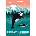thumbnail image 4 of Friday Harbor, Washington, Orca Whale and Calf, Go Freestyle (1000 Piece Puzzle, Size 19x27, Challenging Jigsaw Puzzle for Adults and Family, Made in USA), 4 of 4