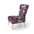 thumbnail image 3 of Designart « Pink Grey Pink White Shells Seashore composition » Fauteuil d'Appoint Rembourré à Animaux Roses - Fauteuil Moderne pour Chambre, 3 of 7
