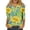 Multicolor 2, variant on Womens 3/4 Long Sleeve Tops Summer V Neck T Shirts Shirts Graphic Tees Trendy Daily Wear Blouse for Women