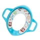 thumbnail image 5 of Asiento de inodoro acolchado suave con estampado para niños pequeños Azul, 5 of 9